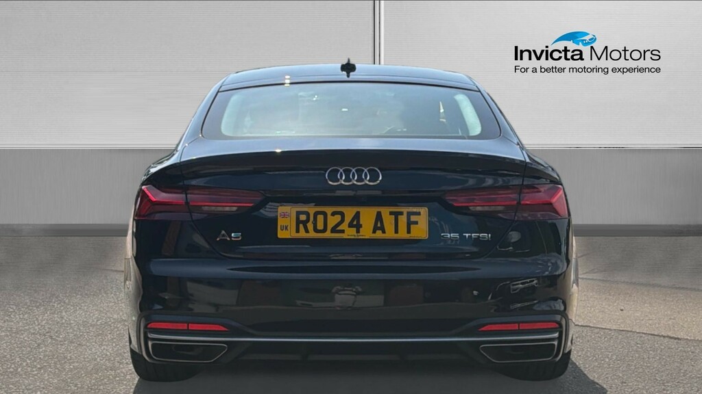 Audi A5 Sport Black #4