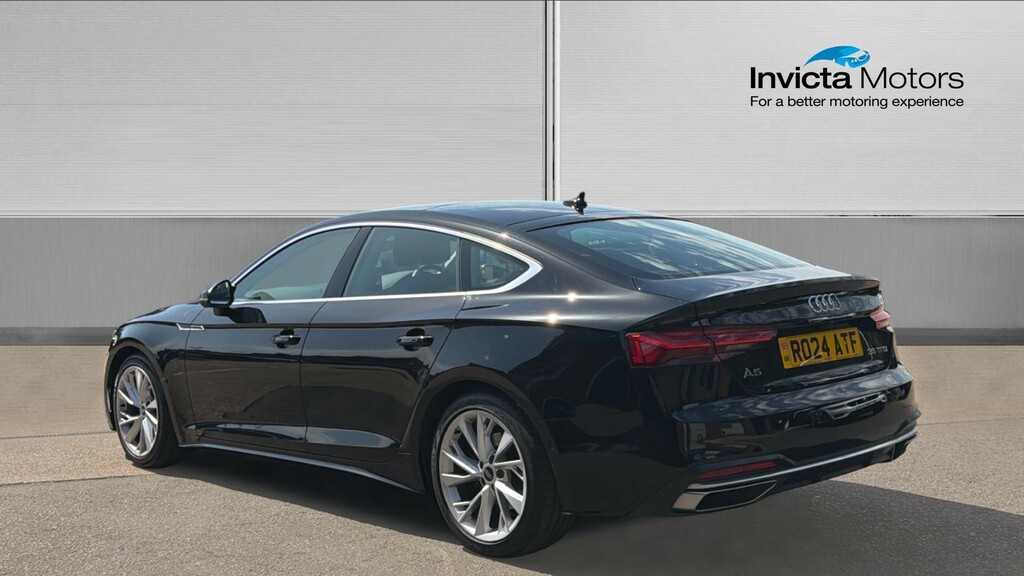 Audi A5 Sport Black #5