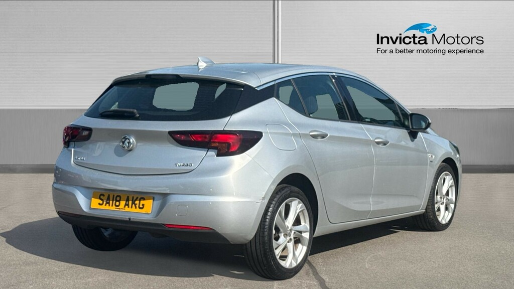 Vauxhall Astra Sri Nav SA18AKG Silver #3
