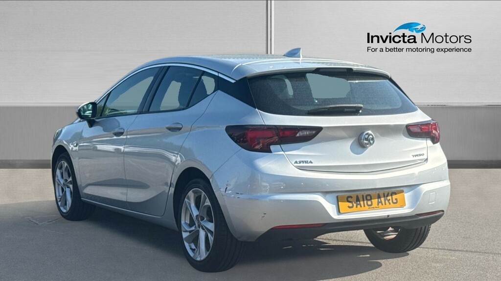 Vauxhall Astra Sri Nav SA18AKG Silver #5