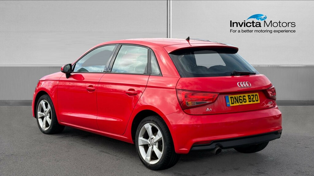 Audi A1 Sport Red #5