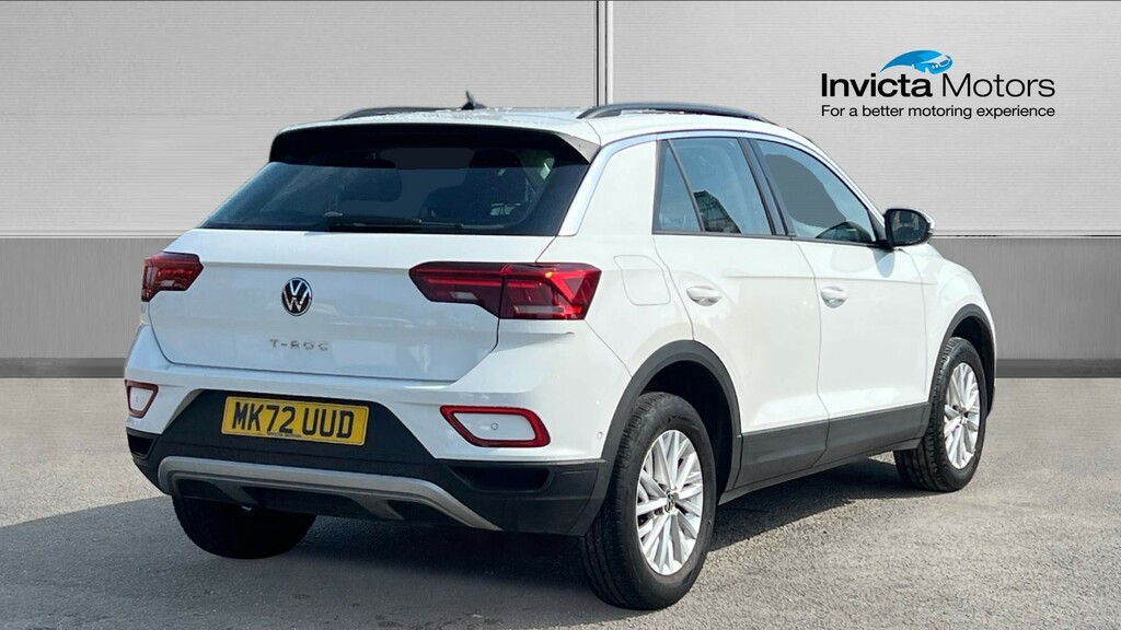 Volkswagen T-Roc Life MK72UUD White #3