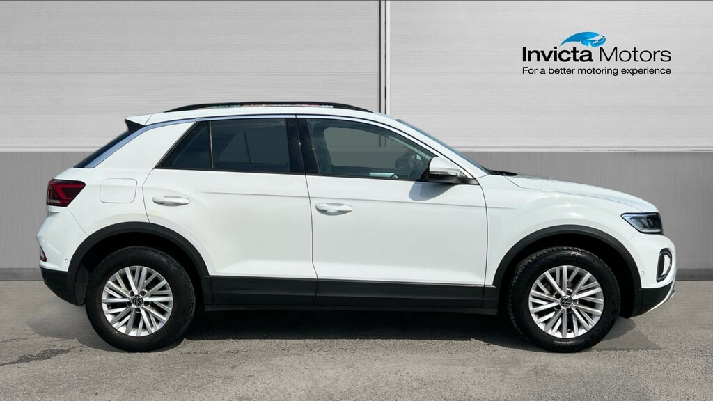 Volkswagen T-Roc Life MK72UUD White #2