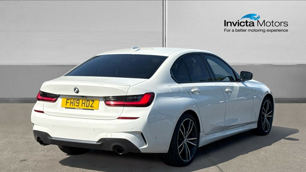 BMW 3 Series M Sport FH19HDZ White #3