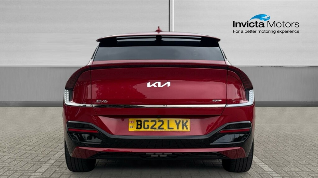 Kia EV6 Gt Line 77.4Kwh BG22LYK Red #4