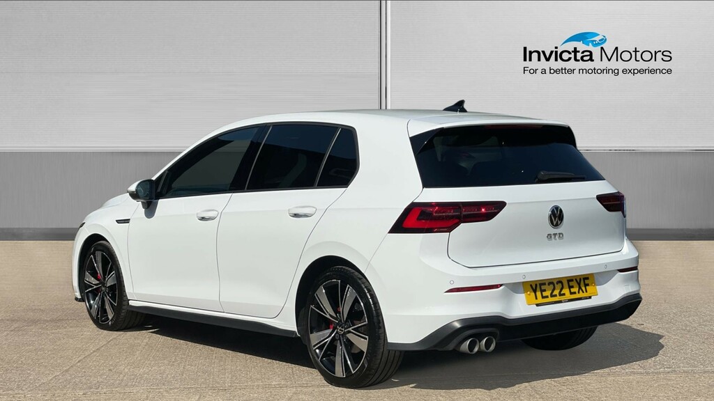 Volkswagen Golf Gtd YE22EXF White #5