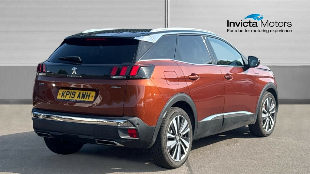 Peugeot 3008 Gt Line Premium KP19AWH Black #3