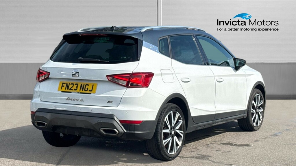 Seat Arona Fr Edition FN23NGJ White #3