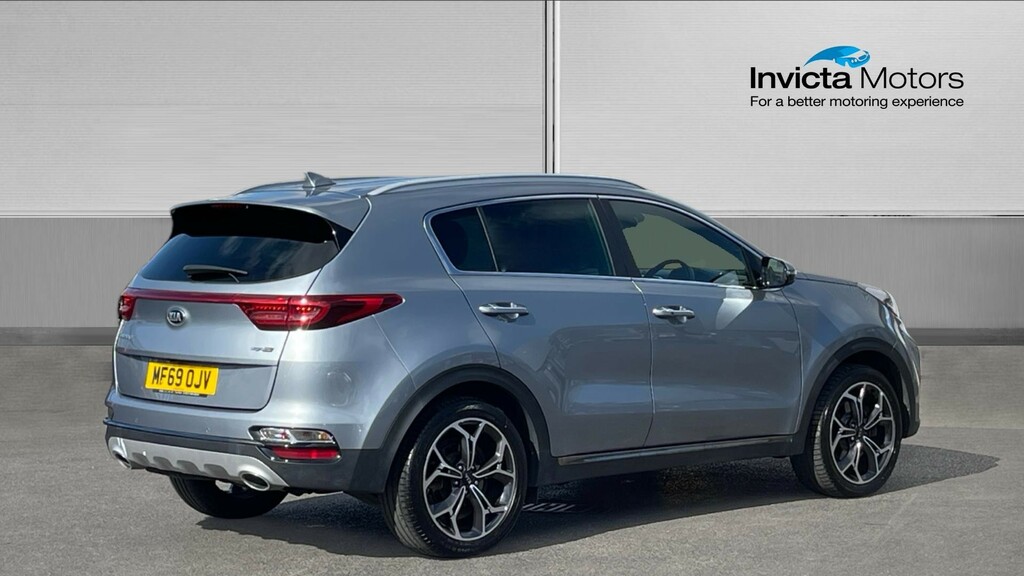 Kia Sportage Gt-line MF69OJV Silver #3
