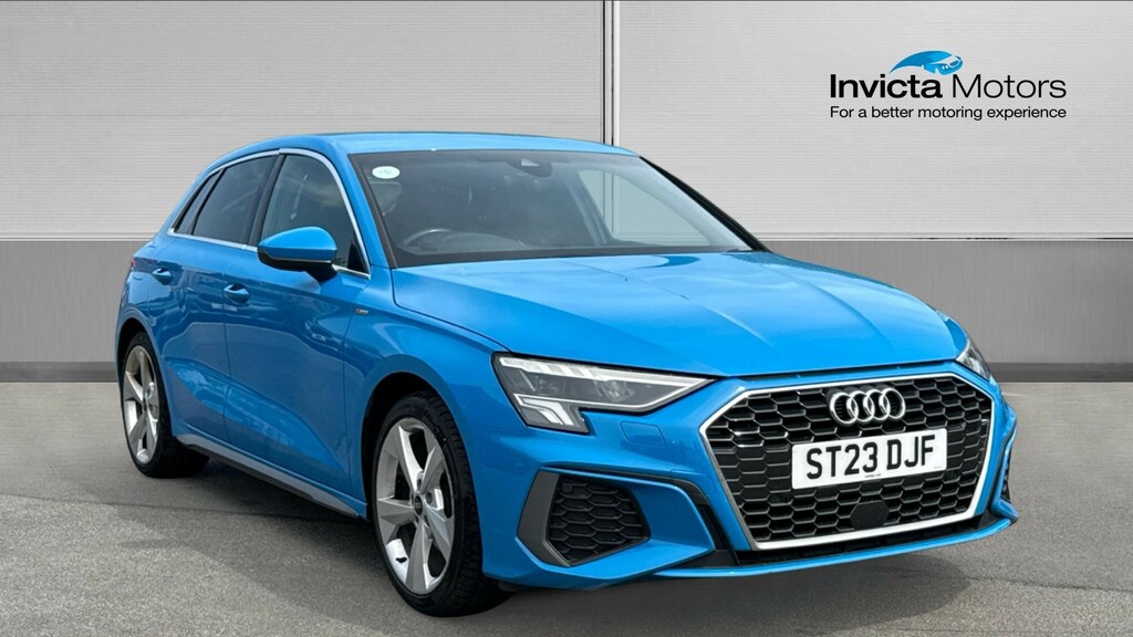 Audi A3 S Line Blue