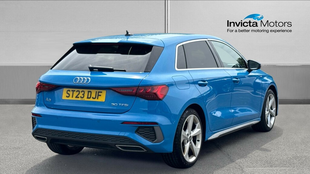 Audi A3 S Line ST23DJF Blue #3