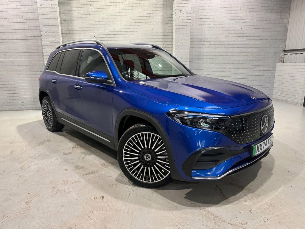 Mercedes-Benz EQB Suv Blue