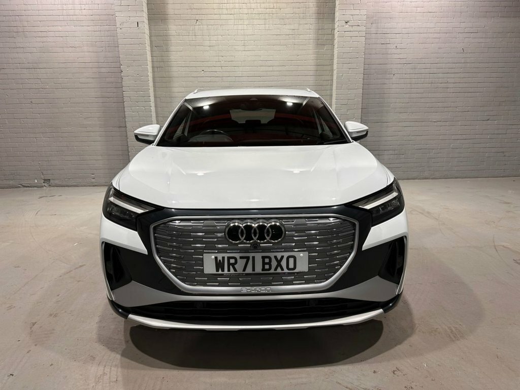 Audi Q4 E Tron Suv WR71BXO White #2