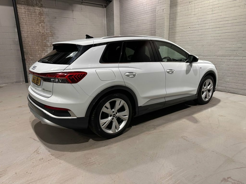 Audi Q4 E Tron Suv WR71BXO White #6