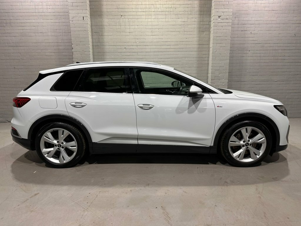 Audi Q4 E Tron Suv WR71BXO White #5