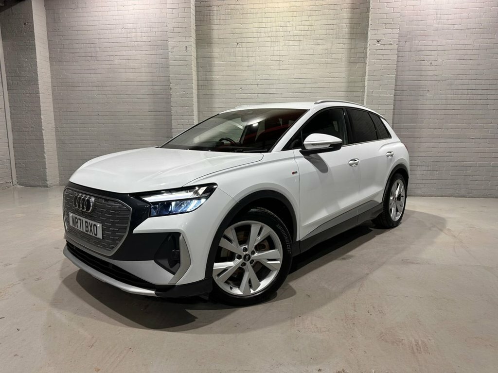 Audi Q4 E Tron Suv White
