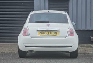 Fiat 500 1.2 Pop Hatchback Euro 4 69 Bhp NX63UDN White #4