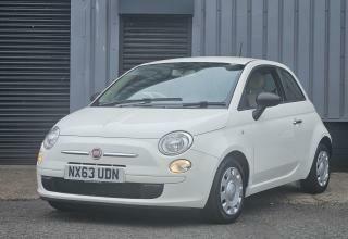 Fiat 500 1.2 Pop Hatchback Euro 4 69 Bhp NX63UDN White #5
