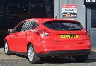 Ford Focus 1.5 Tdci Titanium Hatchback Euro PX15MBV Red #2