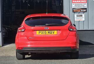 Ford Focus 1.5 Tdci Titanium Hatchback Euro PX15MBV Red #4
