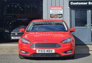 Ford Focus 1.5 Tdci Titanium Hatchback Euro PX15MBV Red #3
