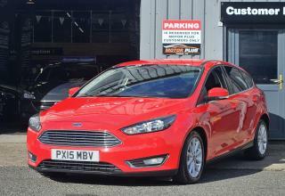 Ford Focus 1.5 Tdci Titanium Hatchback Euro PX15MBV Red #5