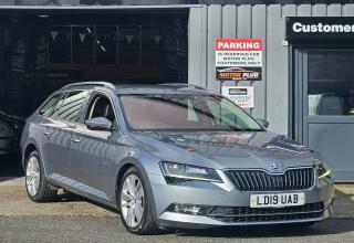 Skoda Superb 2.0 Tdi Se L Executive Estate Dsg Euro Grey