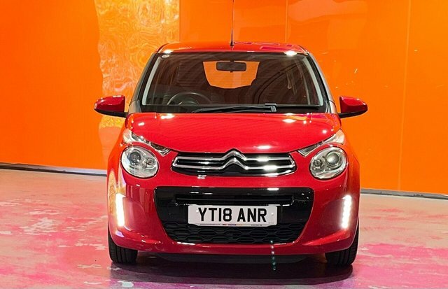 Citroen C1 1.0 Vti Feel Hatchback Euro 6 6 YT18ANR Red #4