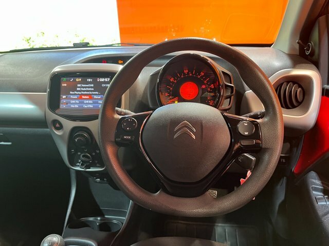 Citroen C1 1.0 Vti Feel Hatchback Euro 6 6 YT18ANR Red #3