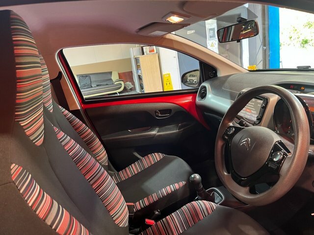 Citroen C1 1.0 Vti Feel Hatchback Euro 6 6 YT18ANR Red #2