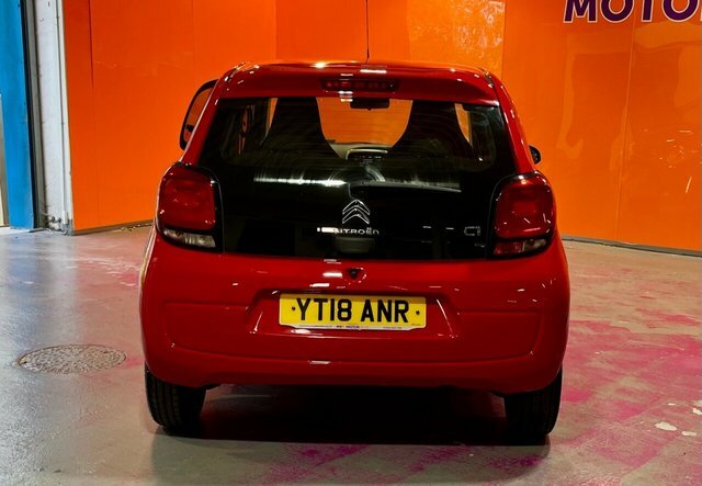 Citroen C1 1.0 Vti Feel Hatchback Euro 6 6 YT18ANR Red #5