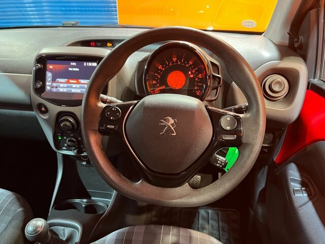 Peugeot 108 1.0 Active Hatchback Euro 6 72 WK19NAU Red #4