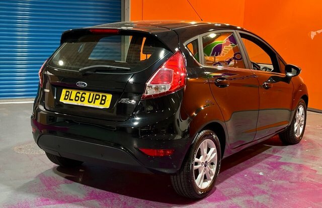 Ford Fiesta 1.0T Ecoboost Zetec Hatchback Eu BL66UPB Black #6