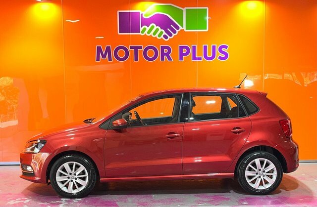 Volkswagen Polo 1.2 Tsi Bluemotion Tech Se Hatchback Ma SK65CVE Red #2