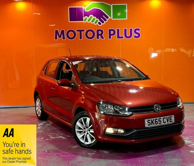 Volkswagen Polo 1.2 Tsi Bluemotion Tech Se Hatchback Ma Red