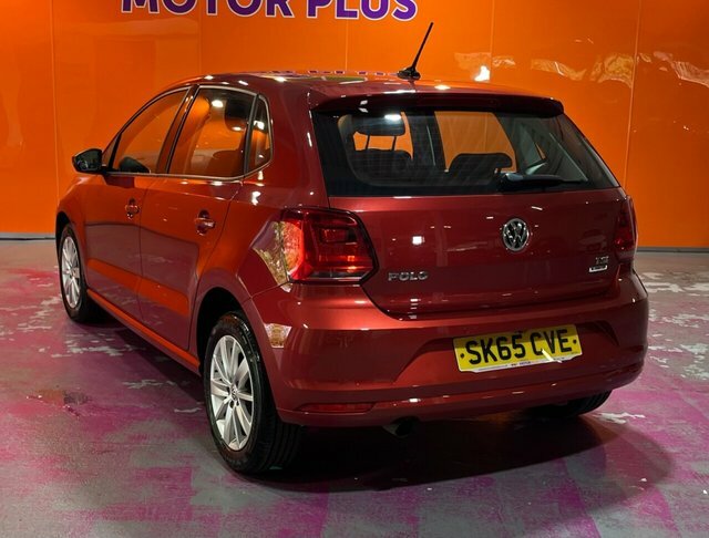 Volkswagen Polo 1.2 Tsi Bluemotion Tech Se Hatchback Ma SK65CVE Red #3