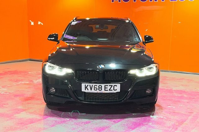 BMW 3 Series 2.0 320D M Sport Shadow Edition Touring KV68EZC Black #6