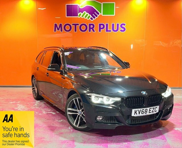 BMW 3 Series 2.0 320D M Sport Shadow Edition Touring Black