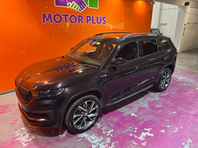 Skoda Kodiaq 2.0 Tdi Sportline Suv Dsg 4Wd Euro 6 S HF22WGY Black #3