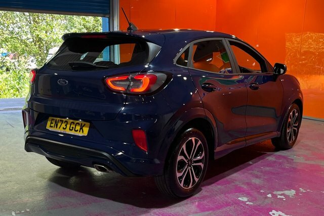Ford Puma 1.0T Ecoboost Mhev St-line Suv Hybrid D EN73GCK Blue #4