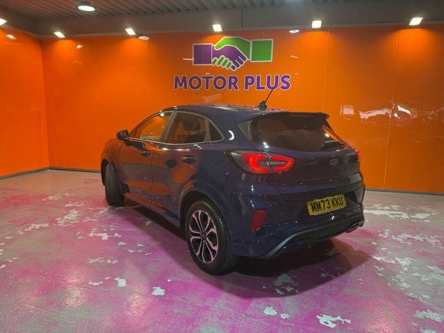 Ford Puma 1.0T Ecoboost Mhev St-line Suv Hybrid M MM73KKU Blue #3