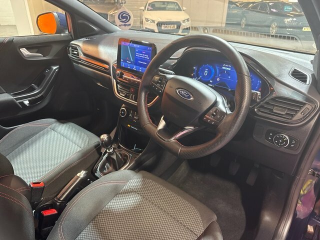 Ford Puma 1.0T Ecoboost Mhev St-line Suv Hybrid M MM73KKU Blue #5