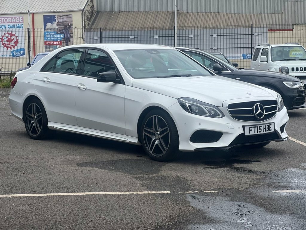Mercedes-Benz E Class 3L Amg Night Edition FT15HBE White #3