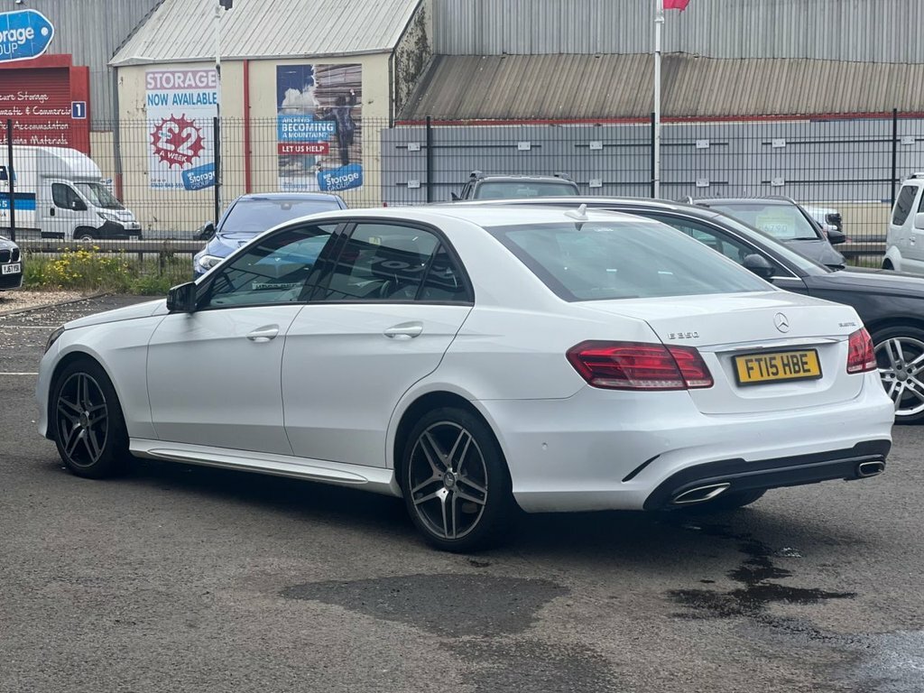 Mercedes-Benz E Class 3L Amg Night Edition FT15HBE White #6