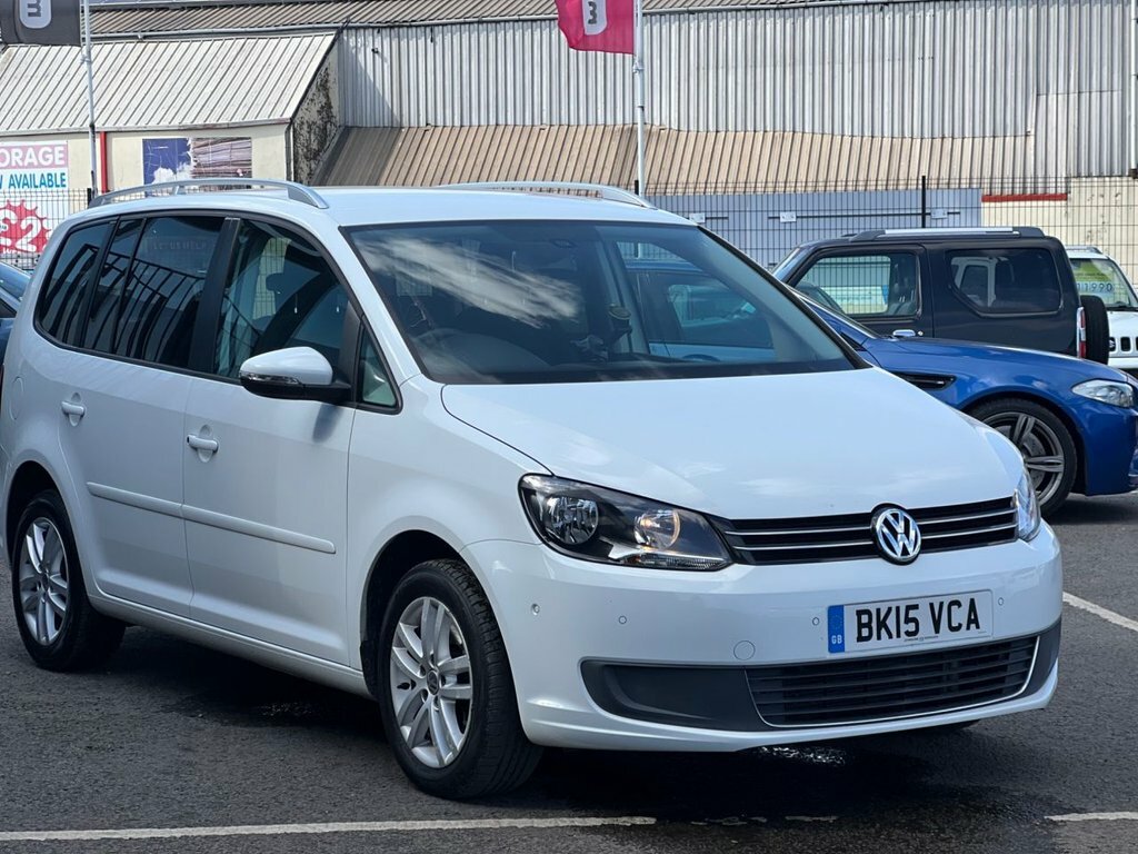 Volkswagen Touran 2L Se White #3