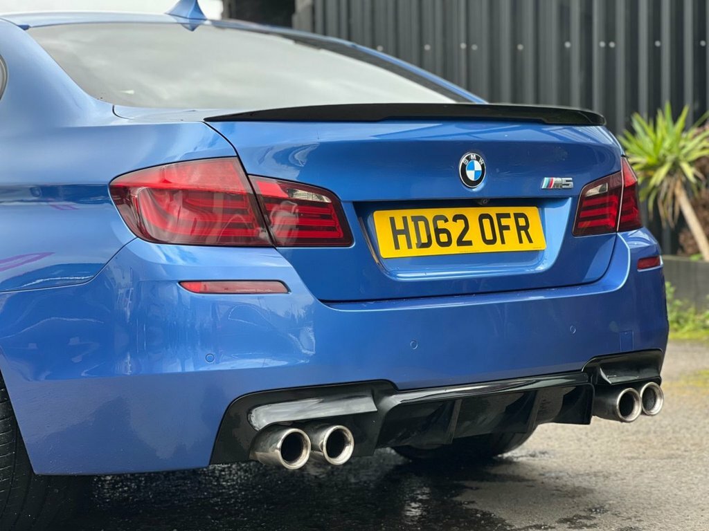 BMW M5 4.4L Null Blue #5