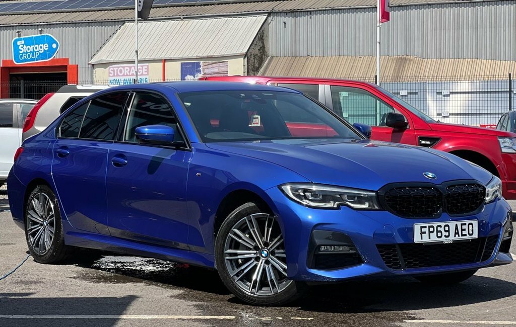 BMW 3 Series 2L M Sport FP69AEO Blue #2