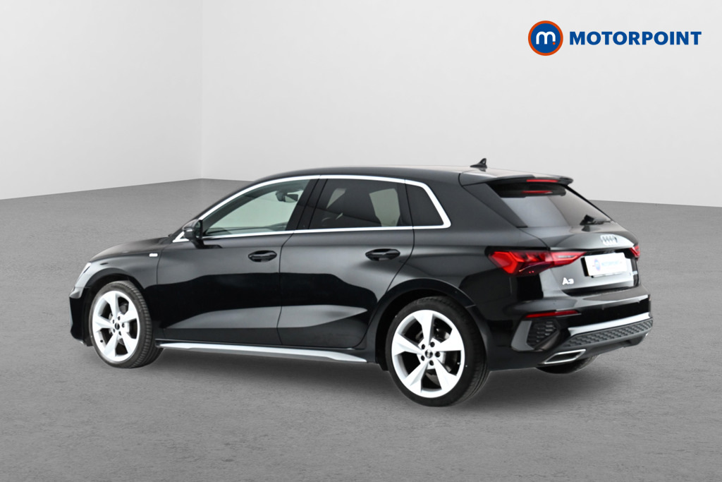 Audi A3 30 Tfsi S Line S Tronic EN72AYG Black #5