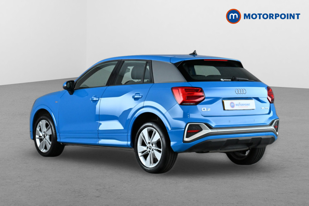Audi Q2 35 Tfsi S Line PN23MWG Blue #5