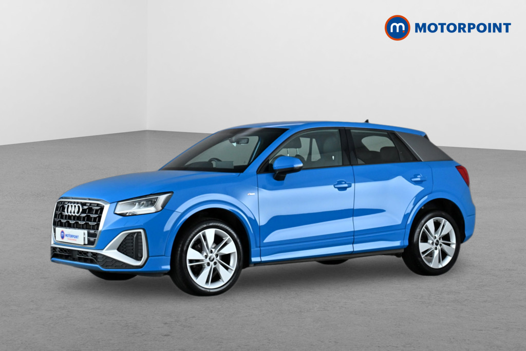 Audi Q2 35 Tfsi S Line PN23MWG Blue #3